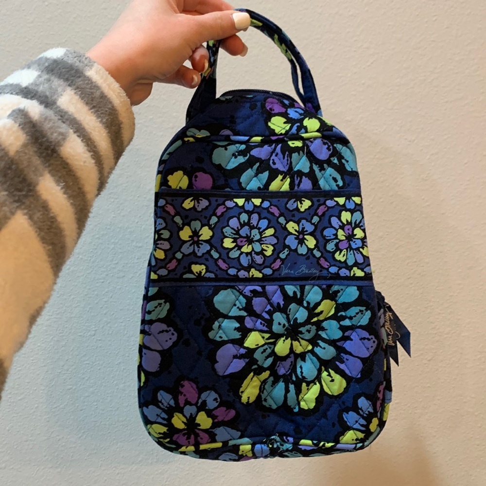 Vera Bradley Indigo Pop Lunch Bunch Bag